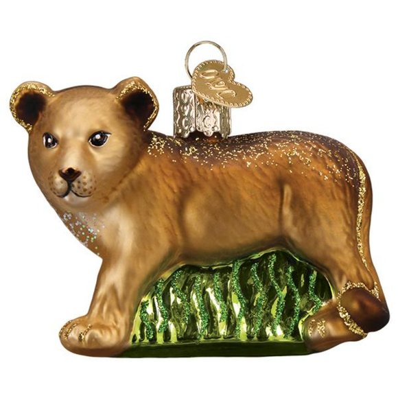 Lion Cub Christmas Ornament with Keepsake Box | Old World Christmas | NWT - Picture 4 of 8